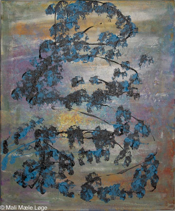 Maleri #11 — 50 × 60 cm