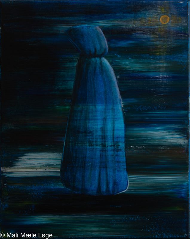 Maleri #16 — 40 × 50 cm