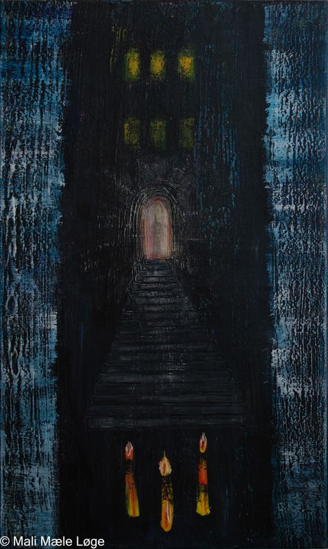 Maleri #26 — 60 × 100 cm