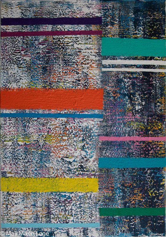 Maleri #27 — 70 × 100 cm