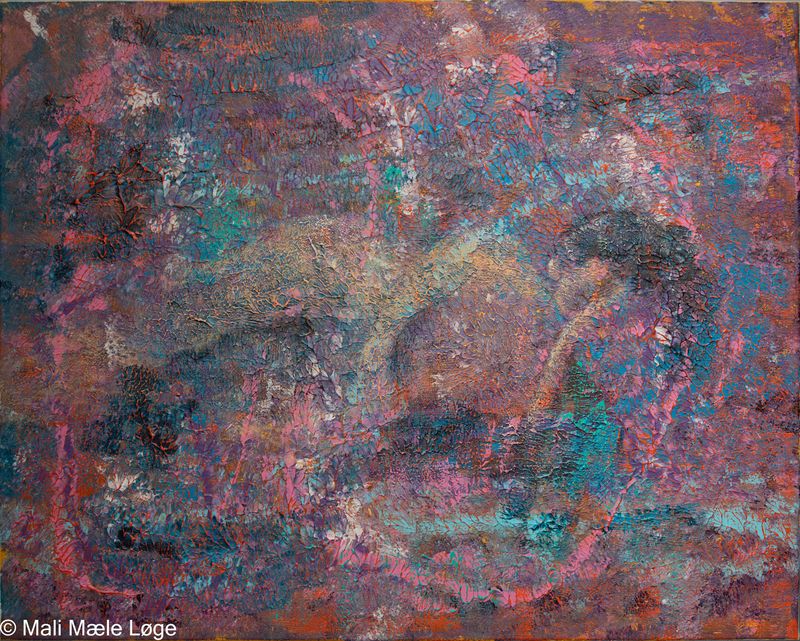 Maleri #30 — 100 × 80 cm